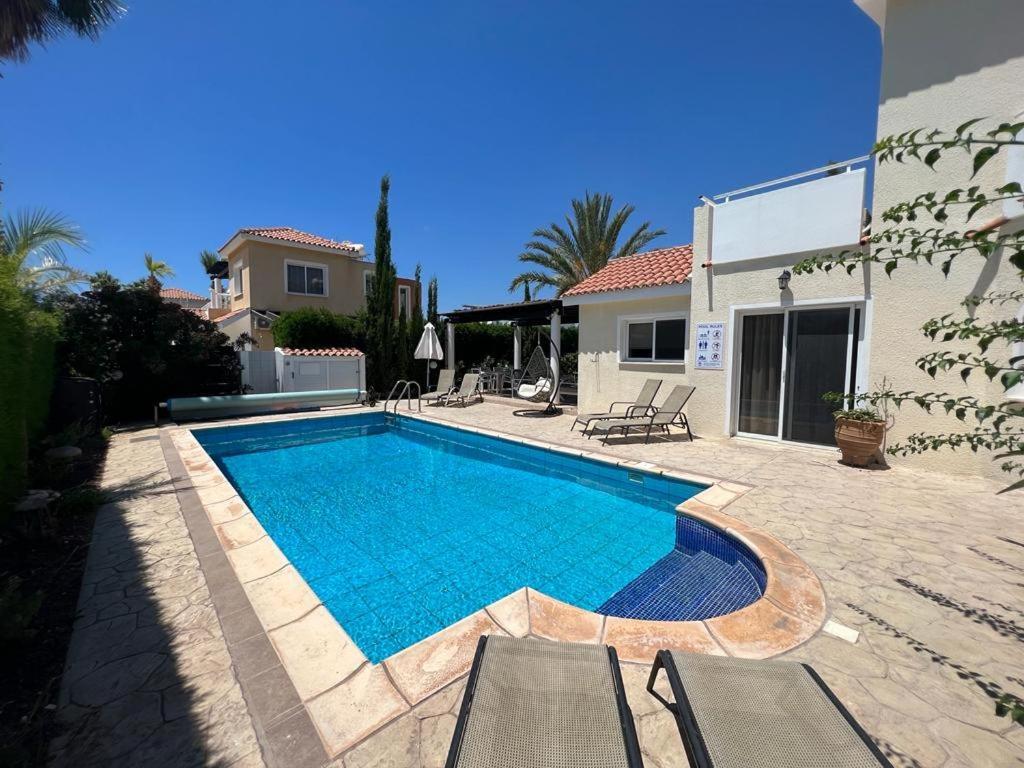 Villa Tamara With Private Pool Peyia Bagian luar foto