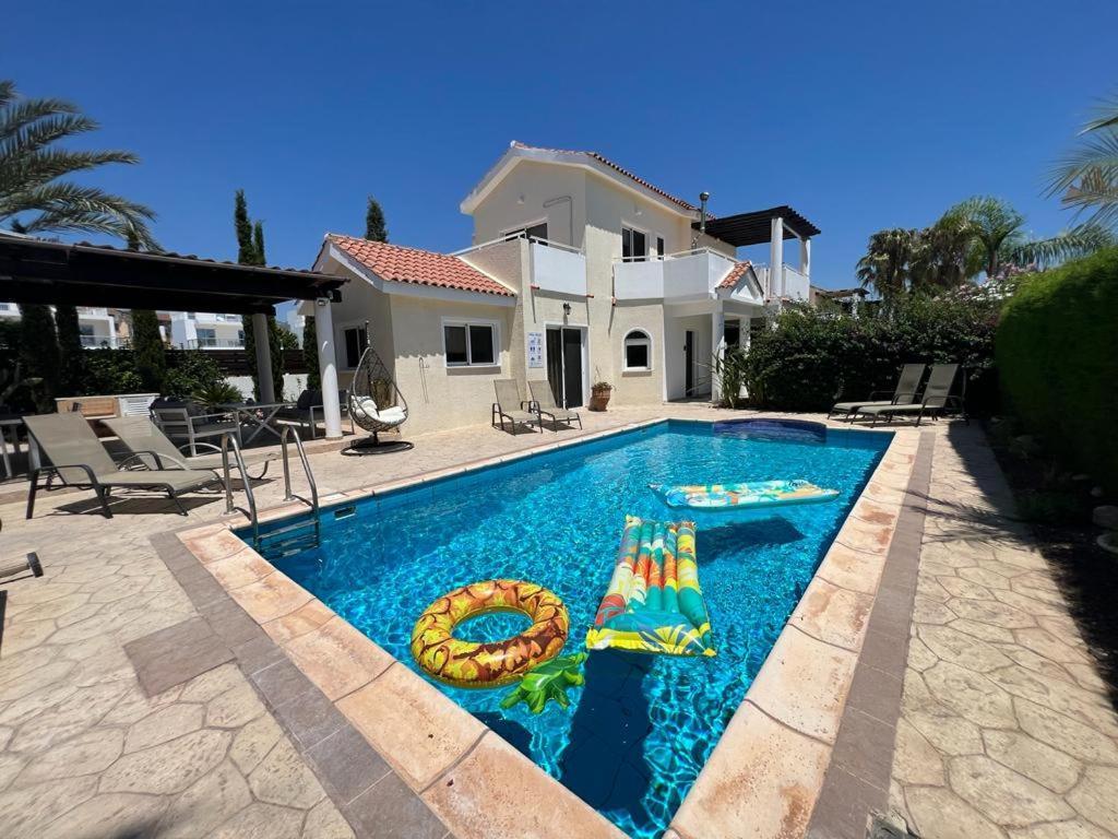 Villa Tamara With Private Pool Peyia Bagian luar foto